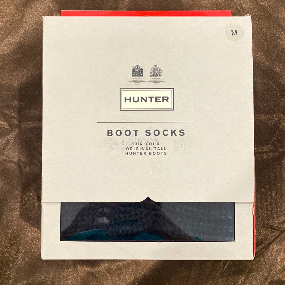 Long warm Hunter winter boot socks